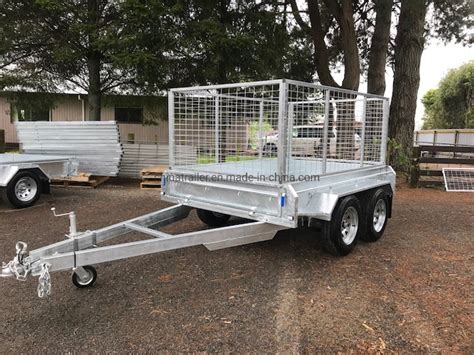 X X X X Hot Dipped Galvanized Utility Car Trailer China Box