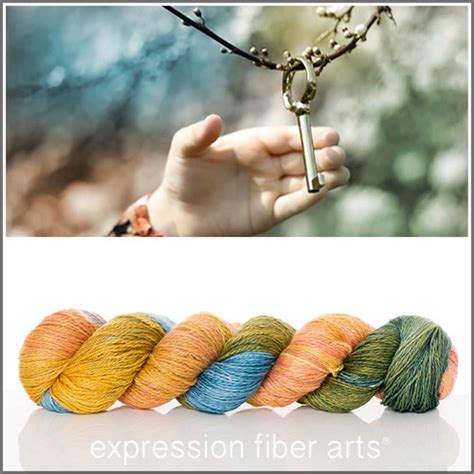 Secret Garden Shimmering Cashmere Fingering Expression Fiber Arts Inc