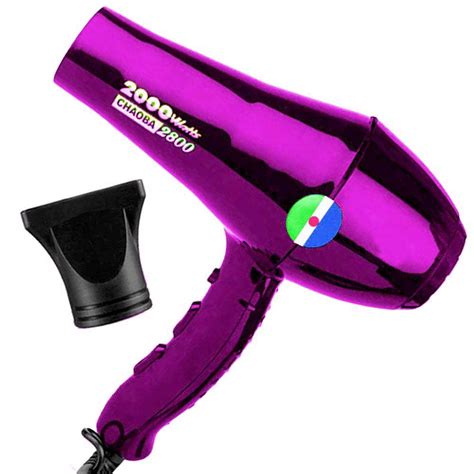 Hot And Cold Hair Dryers With 2 Temperature And Speed Settings And 2 Styling Nozzles Hair Dryer