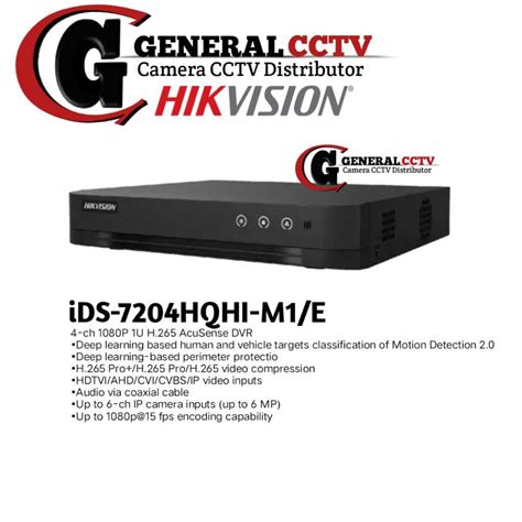 Jual Hikvision Hqhi K Eco Dvr Channel Turbo Hd Dvr Shopee