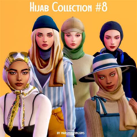 HIJAB COLLECTION No 8 Public 18 Feb Marsmerizingsims Sims Sims