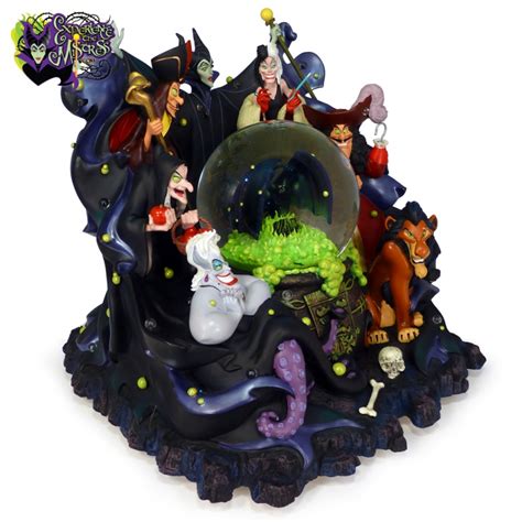 Disney Parks The Art of Disney: Disney Villains 100mm Water Globe Light ...