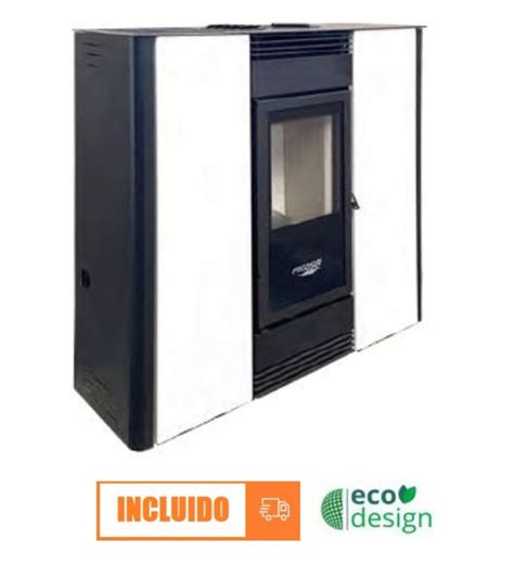 ESTUFA DE PELLETS FOGOSUR PASILLO 12 LR 12 KW CANALIZABLE DISNER