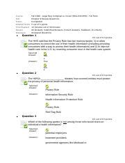 Chapter 6 Quiz Docx Course Test Status Attempt Score Time Elapsed