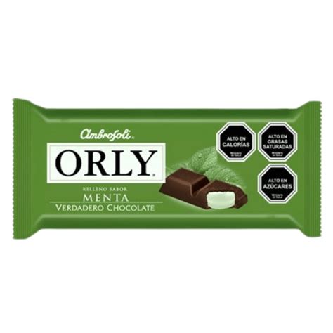 Chocolate Relleno Sabor Menta G Orly Ambrosoli Ayf Market Papudo