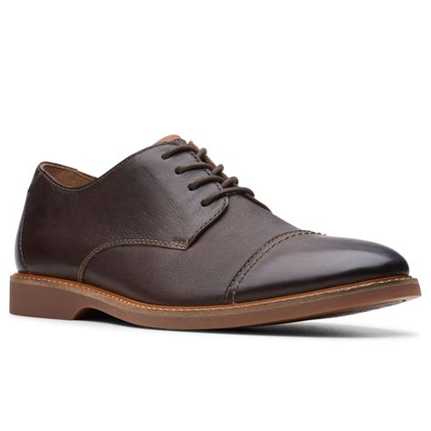 Clarks Atticus Cap Mens Lace Up Shoes Men From Charles Clinkard Uk