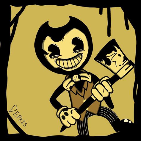 Pin de Fixa en BatIM BatDR Bendy y la máquina de tinta Tinta