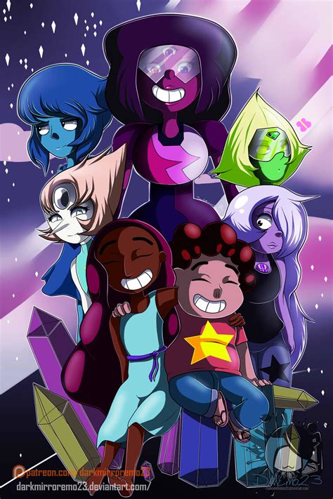 Steven Universe Crystal Gems By Darkmirroremo23 On Deviantart