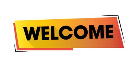 Vector Illustration Of Colorful Welcome Text Design PNG Images | EPS Free Download - Pikbest