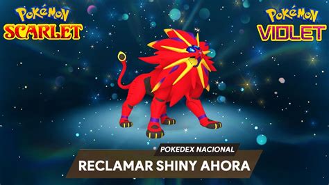 REPARTO SOLGALEO SHINY EVENTO Y LEGENDARIOS Y MITICOS SHINY Para