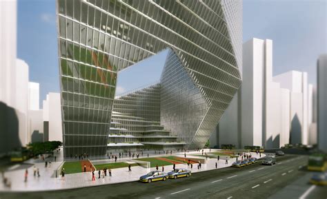 Mixed Use Tower Winning Proposal Dos Architects Archdaily