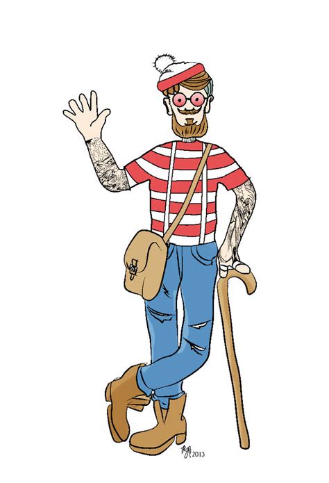 Hipster Waldo By Roartnoob On Deviantart