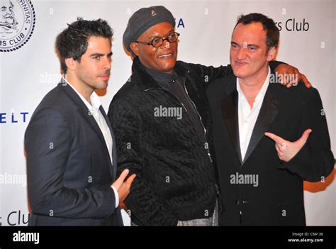 Eli Roth, Samuel L. Jackson, Quentin Tarantino in attendance for Friars Club Roast of Quentin ...