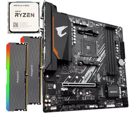 Kit Ryzen G Placa M E B M Lga Am X Ddr Rgb Venda Em