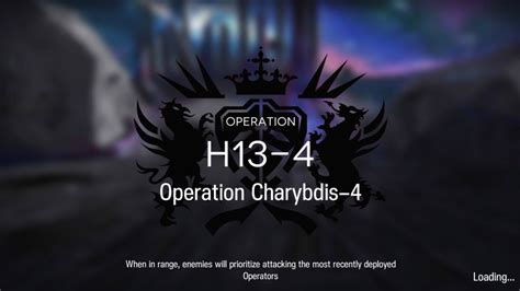 Arknights H13 4 Operation Charybdis 4 No Bombs On Boss Youtube