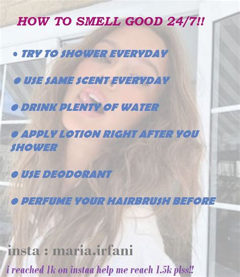 Tips To Smell Good Every Day