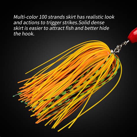 Bass Pike Walleye Buzzbait Chatter Spinner Bait Beard Fishing Lure Sea