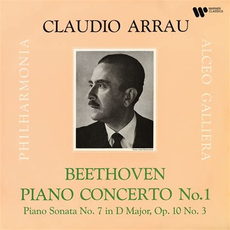 Claudio Arrau クラウディオ・アラウ「beethoven Piano Concerto No 1 Op 15