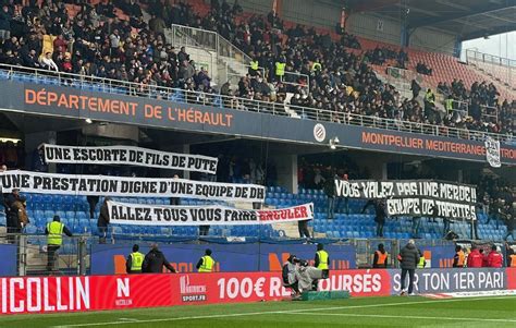 Banderoles homophobes à Montpellier les ultras sanctionnés la