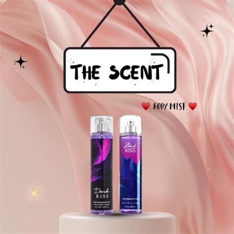 X T Th M Bath Body Works Fine Fragrance Mist H Ng Dark Kiss Ml