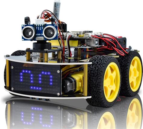 Buy Keyestudio Smart Robot Car Kit For Arduino Ide With Un Board Line