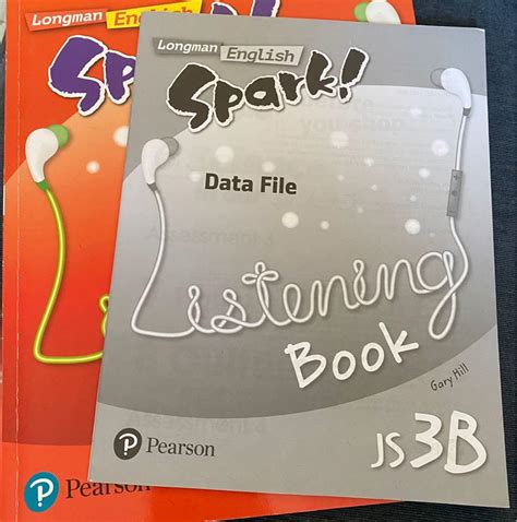 Longman English Spark Listening Book JS 3B 興趣及遊戲 書本 文具 教科書