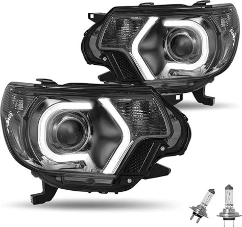 JSBOYAT Para 2012 2015 Toyota Tacoma Faros Delanteros Delanteros De