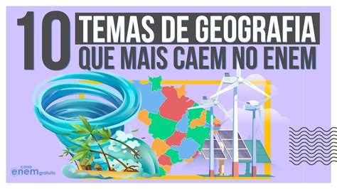 O Que Cai De Geografia No Enem BRAINCP