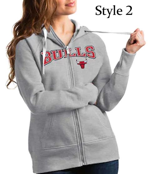 Full-Zip Victory Logo Chicago Bulls Hoodie - Jackets Creator