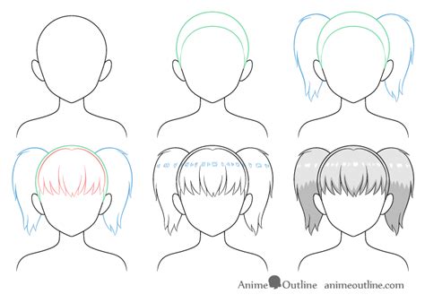 Tips On How To Draw Anime Pigtails Hair Artshow