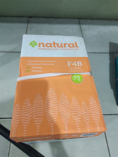 HVS NATURAL F4 75 GRAM 1 DUS