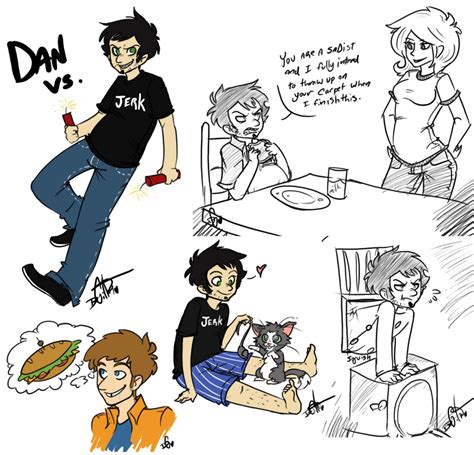 More Dan Vs. sketches by Squidbiscuit on DeviantArt