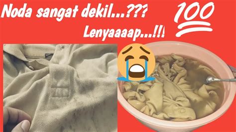 CARA MENGHILANGKAN NODA DI BAJU BERWARNA Tips Laundry Sederhana