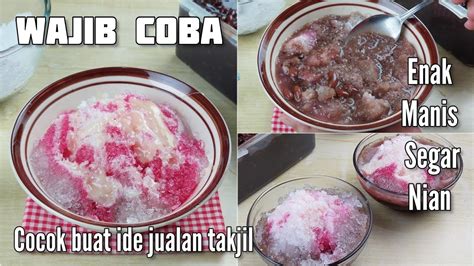 Resep Es Kacang Merah Khas Palembang Enak Segar Dan Lumer Youtube