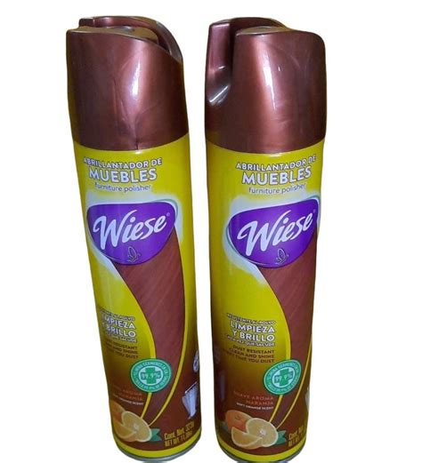 ABRILLANTADOR DE MUEBLES WIESE EN AEROSOL 400ML PLASTIBOL Venta De