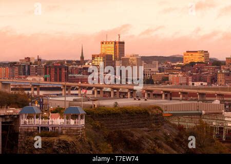 Saint John skyline, New Brunswick, Canada Stock Photo - Alamy