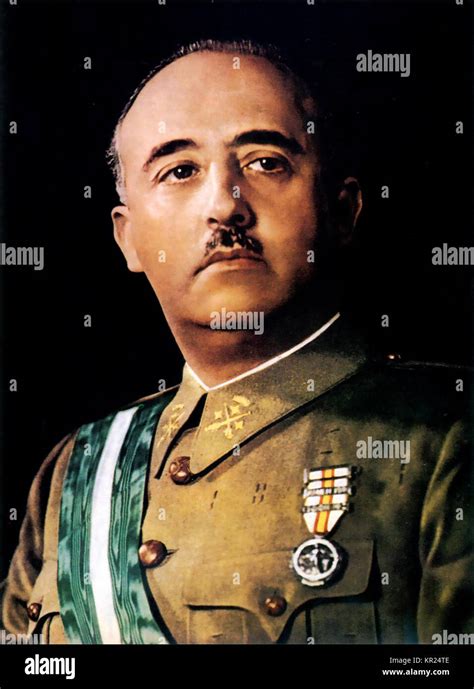 Francisco Franco As Caudillo Of Spain About Stock