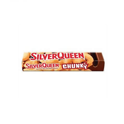 Jual SilverQueen Chunky Bar Cashew 30 Gr Cokelat Susu Dengan Kacang