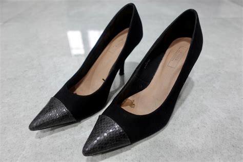 Marks Spencer Kitten Heel Fesyen Wanita Sepatu Di Carousell