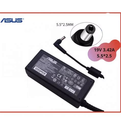 Asus Laptop Power Adapter Charger 19v 3 42a 65w Pin Size 5 5mm 2 5mm Lankagadgetshome 94