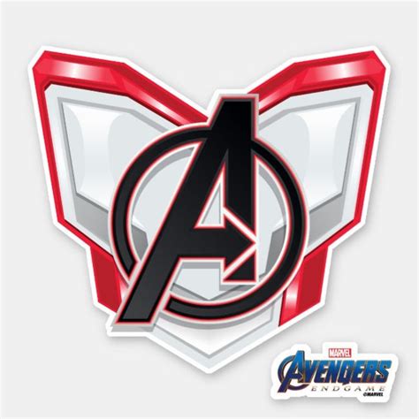 Avengers: Endgame Avengers Chest Panel Logo Sticker , #spon, #Panel# ...