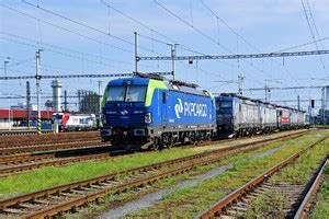 Eu Siemens Vectron Ms Operated By Pkp Cargo Sp Lka Akcyjna