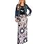 Yinggeli Women S Bohemian Print Long Maxi Skirt At Amazon Womens