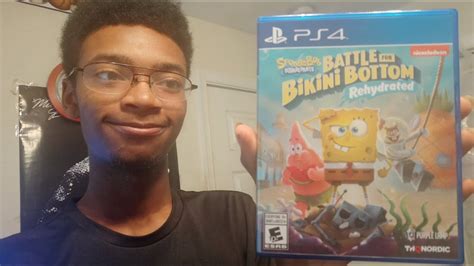 SpongeBob Battle For Bikini Bottom Rehydrated PS4 Unboxing YouTube