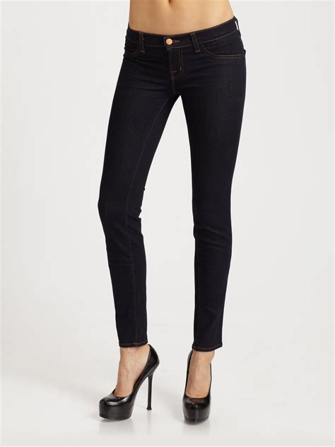 Lyst J Brand 901 Low Rise Denim Leggings In Black