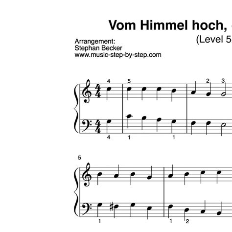 Noten Noten Für Klavier