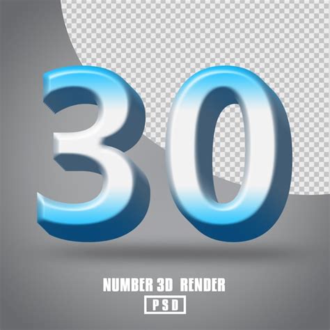 number  blue psd  high quality  psd templates