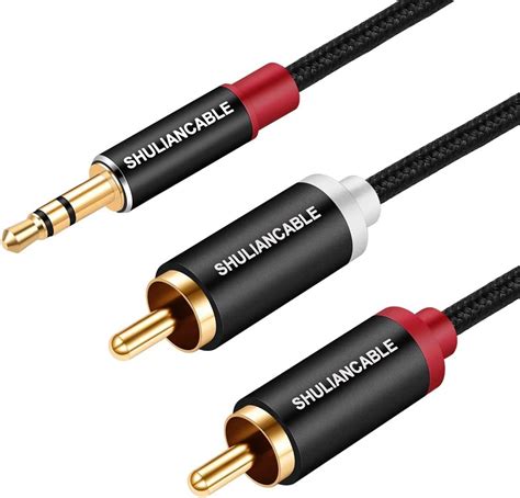 UGREEN Câble Jack 3 5mm vers 2 RCA Mâles Adaptateur RCA Jack Audio