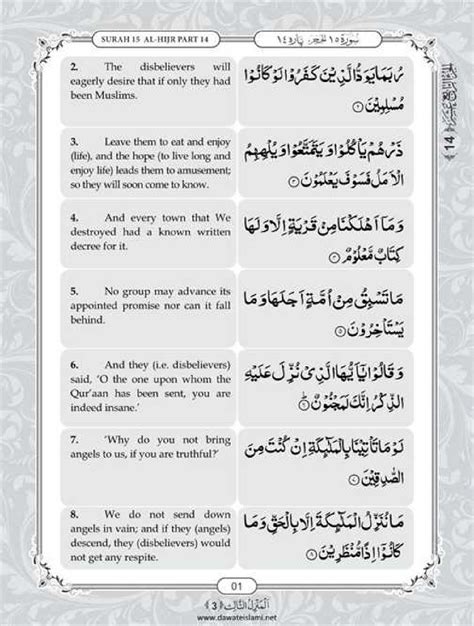 Surah Hijr English Pdf Online Download English Translation Pdf