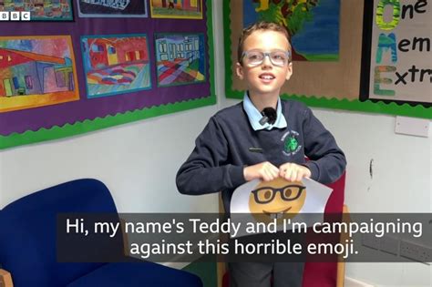 Boy 10 Calls On Apple To Redesign Offensive Nerd Emoji